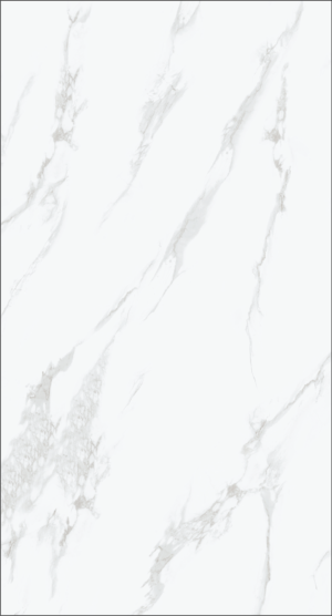 PIEDRA SINTERIZADA CLASSIC CARRARA HYPRWHITE PULIDO 135X305cm 14.5 MM